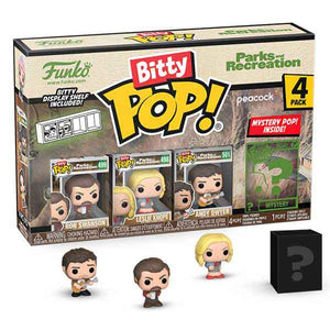 Parks & Recreation - Ron Bitty Pop! Vinyl Figures - Set of 4