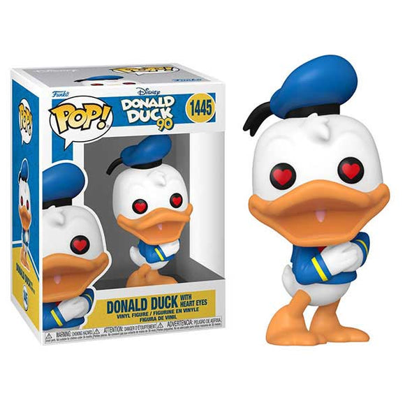 Donald Duck: 90th Anniversary - Donald Duck (Heart Eyes) Pop! Vinyl Figure