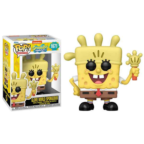 Spongebob: 25th Anniversary - Glove World Spongebob Pop! Vinyl Figure