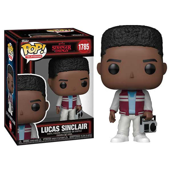 Stranger Things - Lucas Sinclair with Boombox Pop! Vinyl Figure