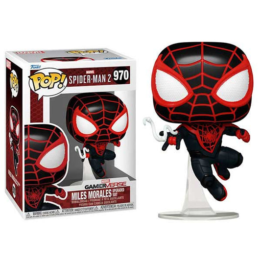 Spiderman 2 (VG'23) - Miles Morales Upgraded Suit Pop! Vinyl Figure