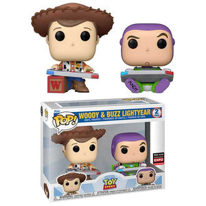 Toy Story - Woody & Buzz Gaming C2E2 2024 Pop! Vinyl Figures - Set of 2