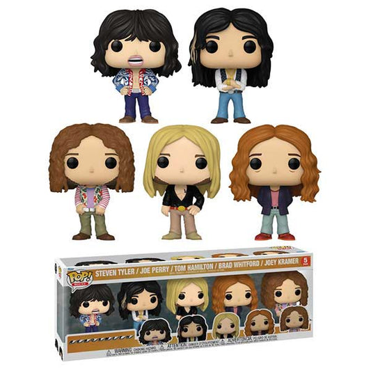 Aerosmith - Band Line-Up Pop! Vinyl Figure - Set of 5