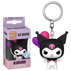 Hello Kitty - Kuromi with Balloons Pop! Keychain