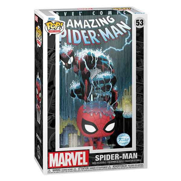 Marvel Comics - Amazing Spider-Man Pop! Comic Cover Deluxe Vinyl Figure