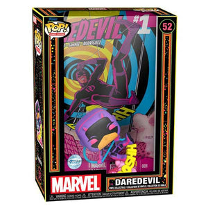 Marvel Comics - Daredevil #220 Blacklight Pop! Comic Cover Deluxe Vinyl Figure