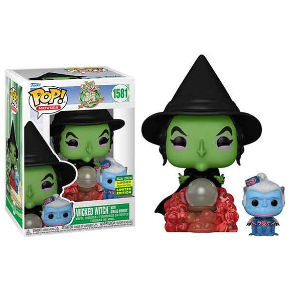 Wizard of Oz - Wicked Witch with Winged Monkey (SDCC 2024) Pop! Vinyl Figure