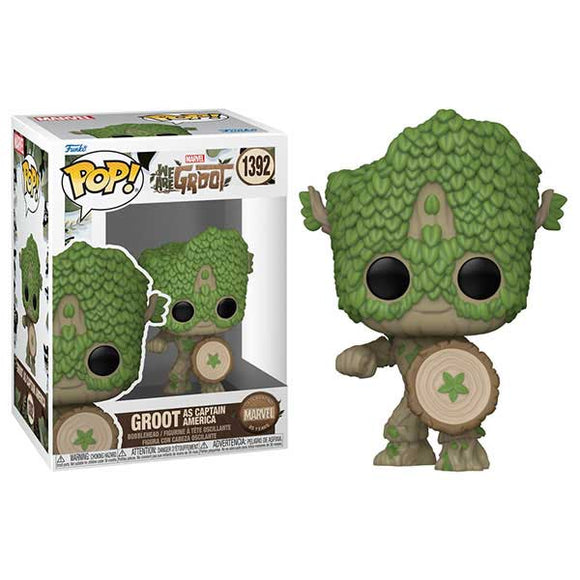 We Are Groot - Groot Captain America (Marvel: 85th Anniversary) Pop! Vinyl Figure