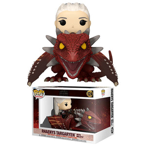 House of the Dragon - Rhaenys Targaryen on Meleys Pop! Ride Vinyl Figure