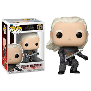 House of the Dragon - Daemon Targaryen with Dark Sister Pop! Vinyl Figure