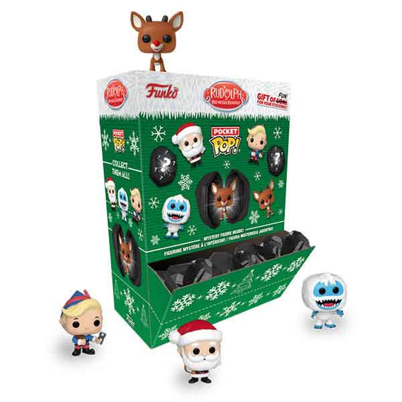 Rudolph - Christmas Coal Pocket Pop! Blind Bags - Set of 12