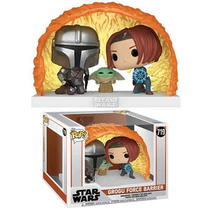 Star Wars - Grogu Force Barrier Pop! Moment Vinyl Figure Set