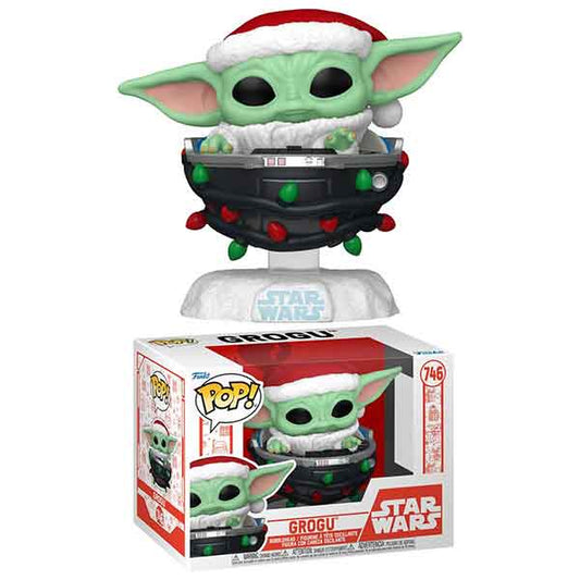 Star Wars: The Mandolorian - Grogu Pram Holiday Pop! Vinyl Figure