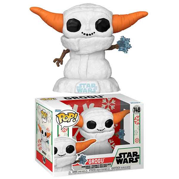 Star Wars: The Mandolorian -Grogu Snowman Holiday Pop! Vinyl Figure