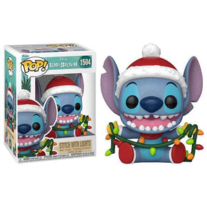 Lilo & Stitch - Stitch with Lights Holiday Pop! Vinyl Figure