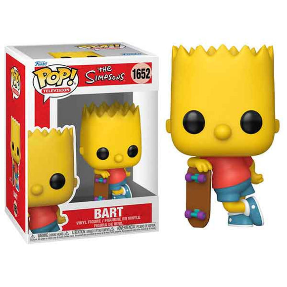 The Simpsons - Bart (with Skateboard) Pop! Vinyl Figure