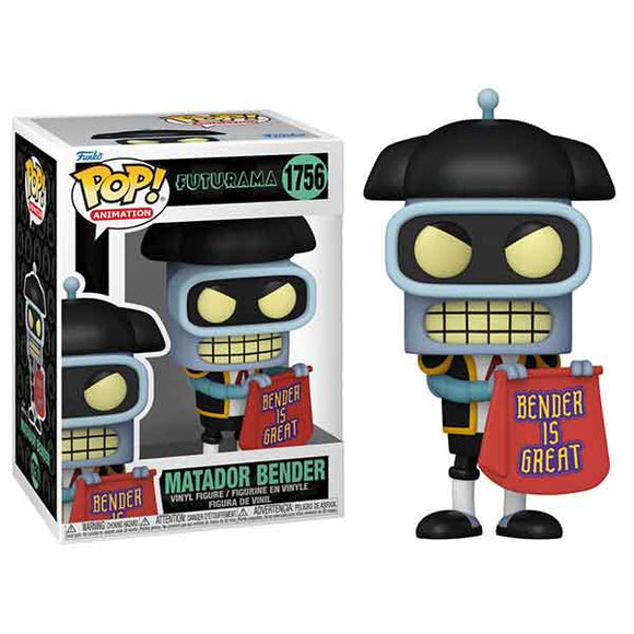 Futurama - Matador Bender Pop! Vinyl Figure