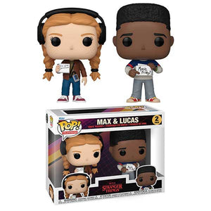 Stranger Things - Max & Lucas Pop! Vinyl Figures - Set of 2