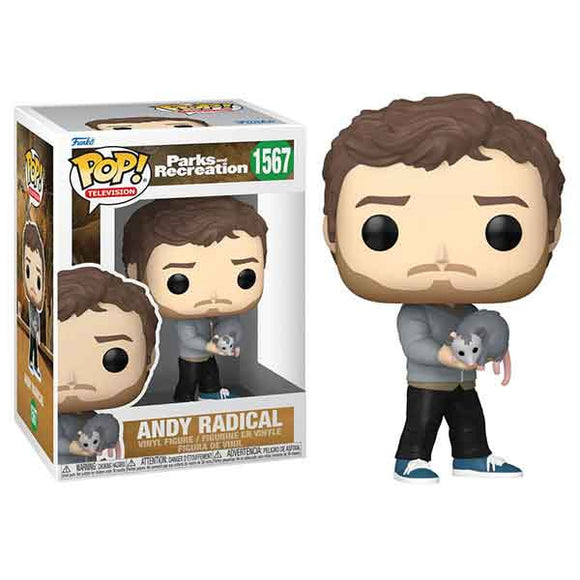 Parks & Recreations: 15th Anniversary - Andy Radical Pop! Vinyl Figure