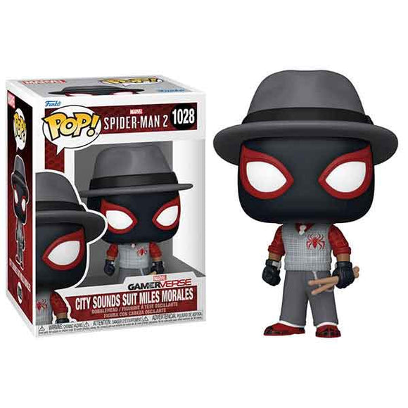 Spider-Man 2 (VG 2023) - City Sounds Suit Miles Morales Pop! Vinyl Figure