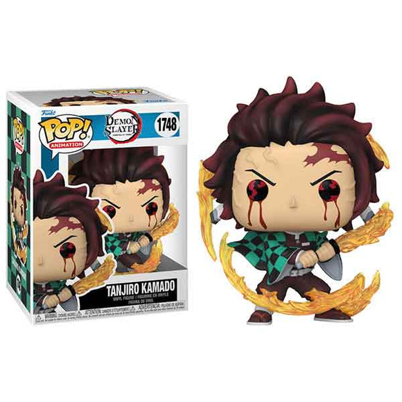 Demon Slayer - Tanjiro Kamado (Sun Breathing) Pop! Vinyl Figure