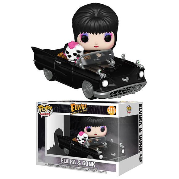 Elvira - Elvira & Gonk (with Macabre Mobile) Pop! Ride Vinyl Figure