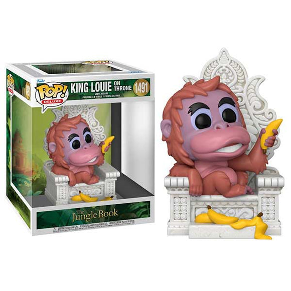 Jungle Book - King Louie on Throne Pop! Deluxe Vinyl Figure