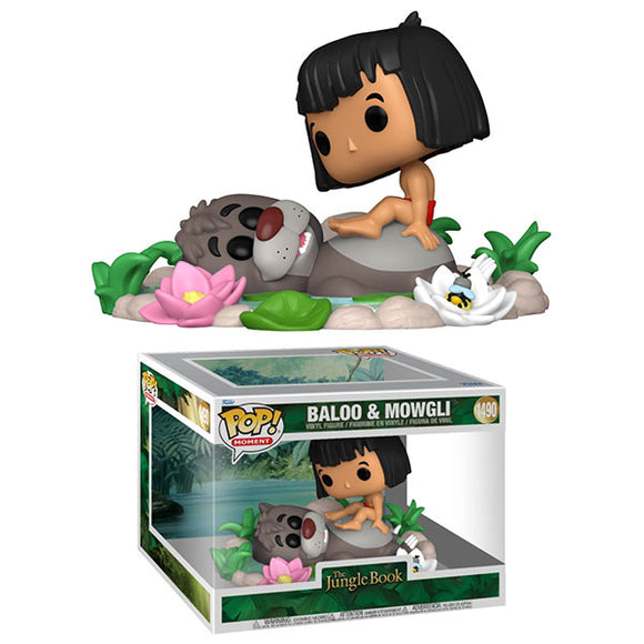 Jungle Book - Baloo & Mowgli Pop! Moment Vinyl Figure Set