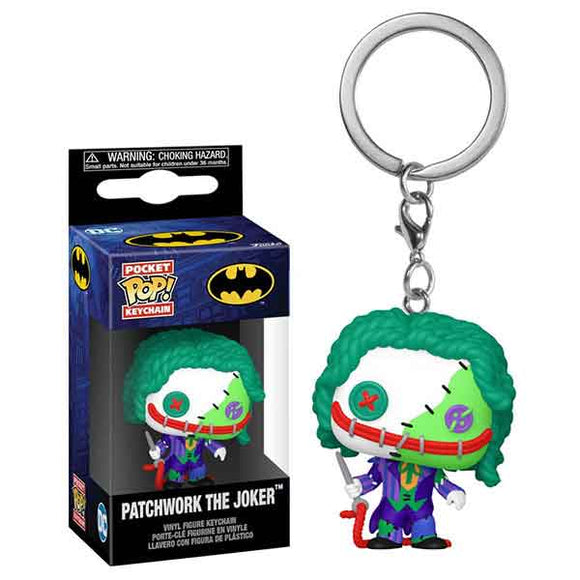 DC Comics - Patchwork The Joker Pop! Keychain