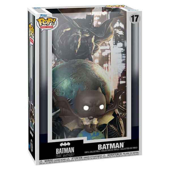 DC Comics - Batman The World Pop! Comic Cover Deluxe Vinyl Figure