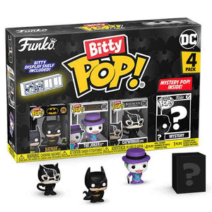 Batman: 85th Anniversary - Batman Bitty Pop! Vinyl Figures - Set of 4