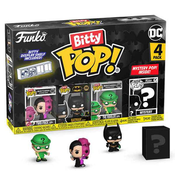 Batman: 85th Anniversary - Two Face Bitty Pop! Vinyl Figures - Set of 4