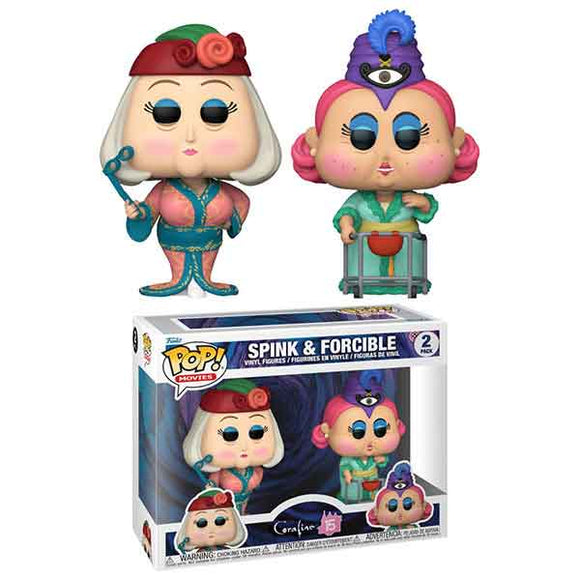 Coraline: 15th Anniversary - Spink & Forcible Pop! Vinyl Figures - Set of 2