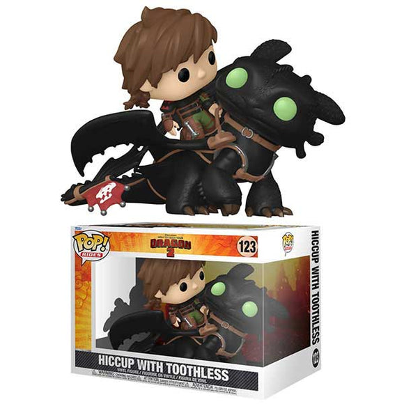 How to Train Your Dragon - Hiccup with Toothless Pop! Ride Vinyl Figure