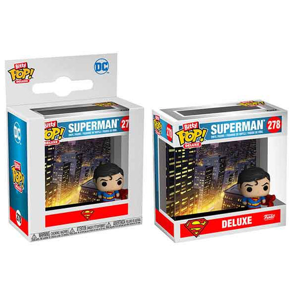 DC Comics - Superman Bitty Pop! Deluxe Vinyl Figure