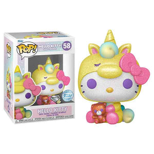 Hello Kitty Unicorn Diamond Glitter Pop! Vinyl Figure