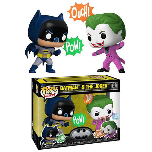 Batman: 85th Anniversary - Batman & Joker (1966) Pop! Vinyl Figures - Set of 2