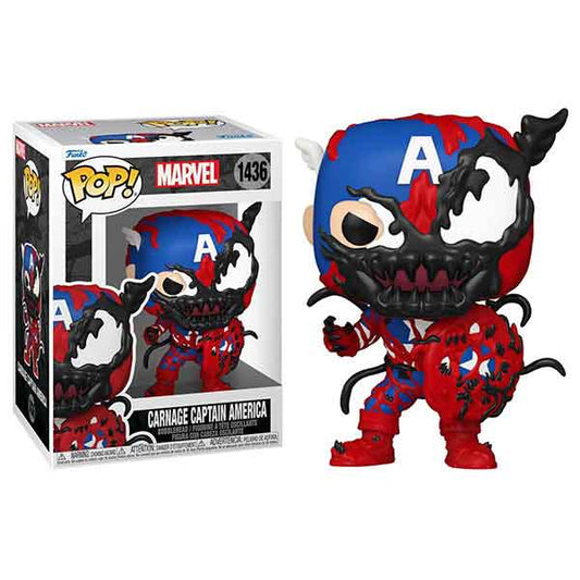 Marvel: Carnageized - Captain America Pop! Vinyl Figure