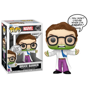 Marvel Comics - Bruce Banner "You Won't Like Me When I'm Angry" Pop! Vinyl Figure