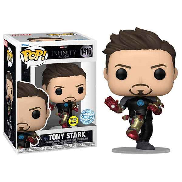 Iron Man 3 - Iron Man (Mk 42) Glow Pop! Vinyl Figure