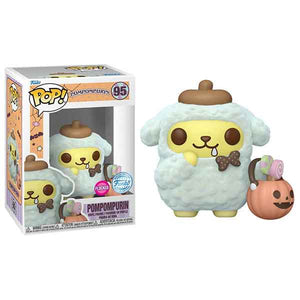 Sanrio - Pompompurin (Halloween) Flocked Pop! Vinyl Figure