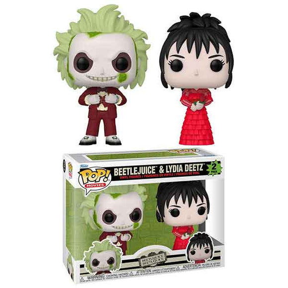 Beetlejuice Beetlejuice - Beetlejuice & Lydia Deetz Pop! Vinyl Figures - Set of 2