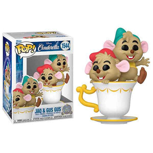 Cinderella (1950): 75th Anniversary - Jaq & Gus Gus in Cup Pop! Vinyl Figure