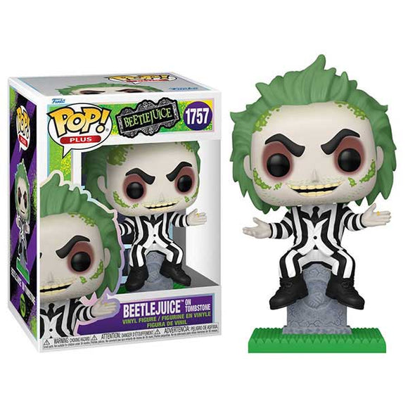 Beetlejuice - Beetlejuice on Tombstone Pop! Vinyl Figure