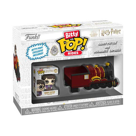 Harry Potter - Harry with Train Bitty Pop! Ride Vinyl Figure Set