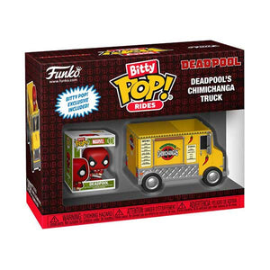 Marvel Comics - Deadpool with Food Truck Bitty Pop! Ride Vinyl Figure Set