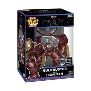 Marvel - Hulkbuster with Iron Man Bitty Pop! Bot Vinyl Figure Set