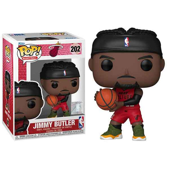 NBA (Basketball): Heat - Jimmy Butler (City Edition 2024) Pop! Vinyl Figure