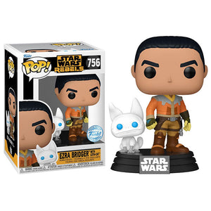 Star Wars: Rebels - Ezra with Loth-Cat Pop! Vinyl Figure