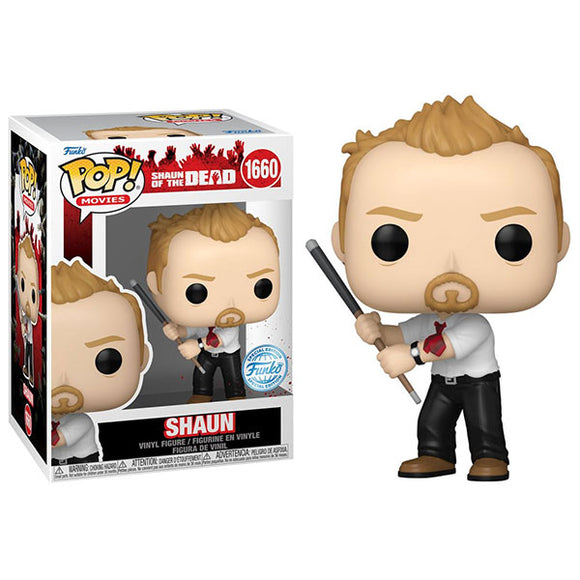 Shaun of the Dead - Shaun with Cue Pop! Vinyl Figure